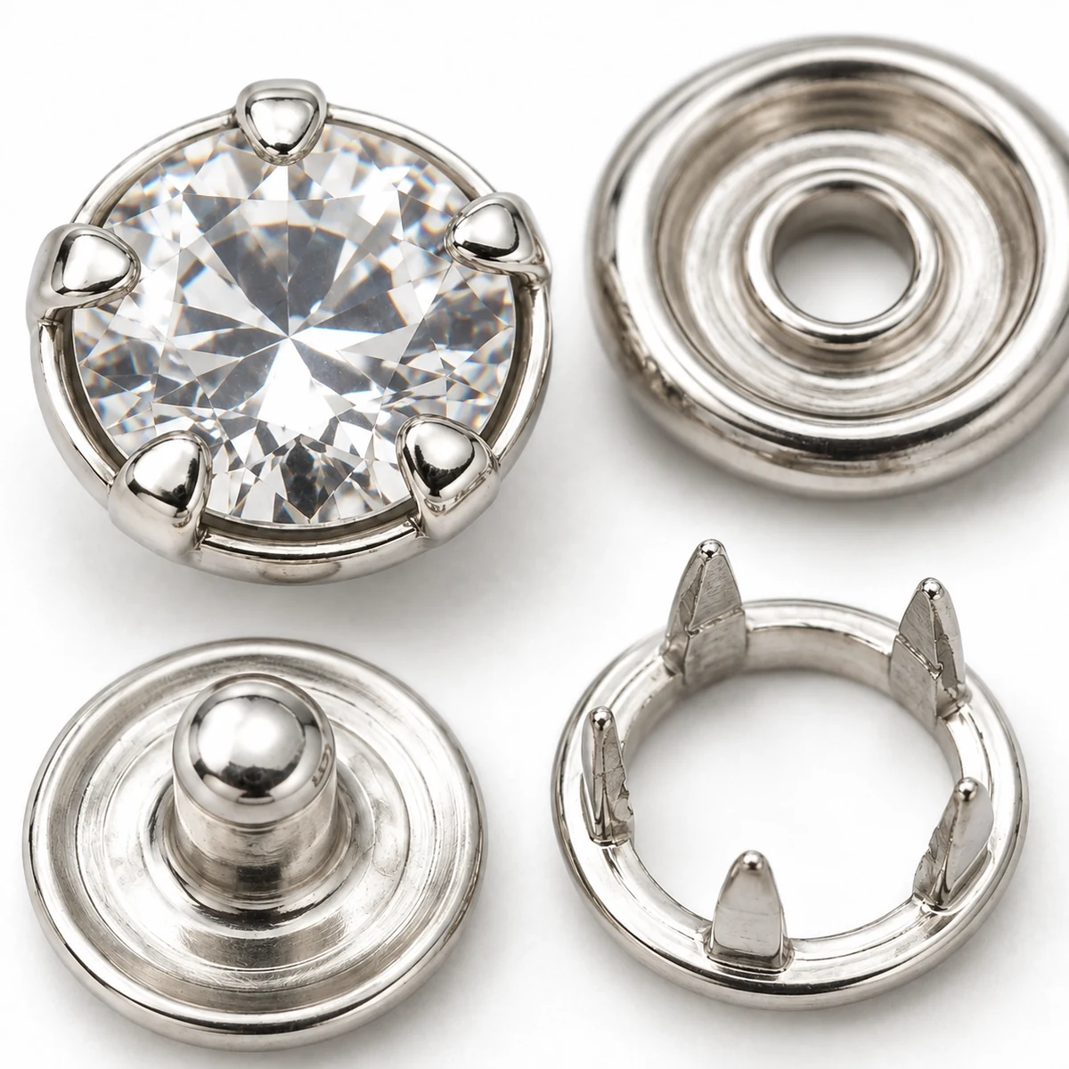Rhinestone Prong Snap thumbnail 4
