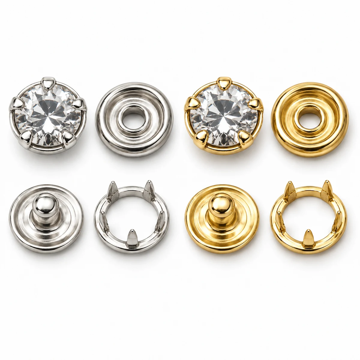 Rhinestone Prong Snap thumbnail 5