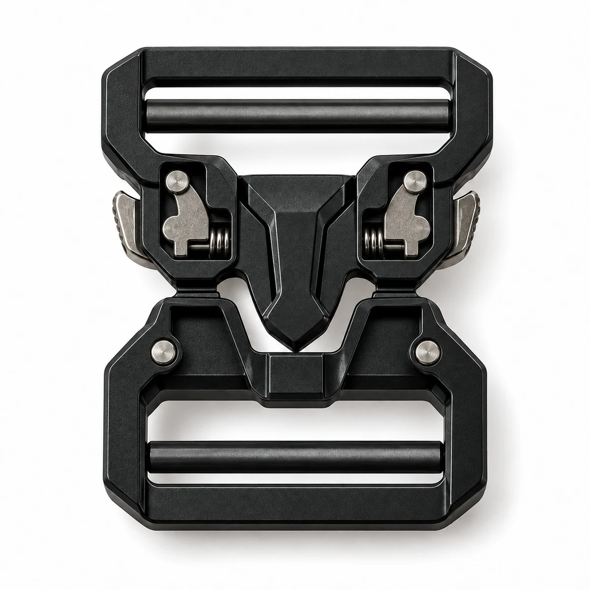 Dual-latch Aluminium Tactical Quick-release Buckle 38/45mm thumbnail 3