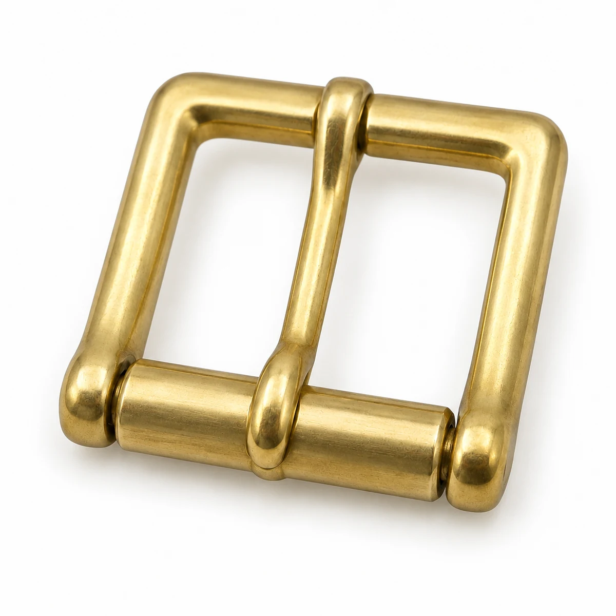 Solid Brass Roller Buckle (Leathercraft) thumbnail 2