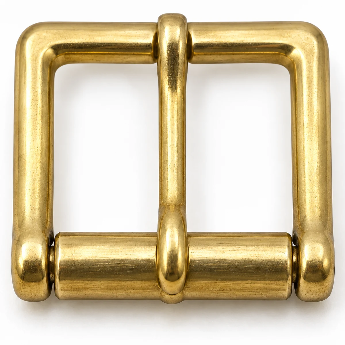 Solid Brass Roller Buckle (Leathercraft) thumbnail 4