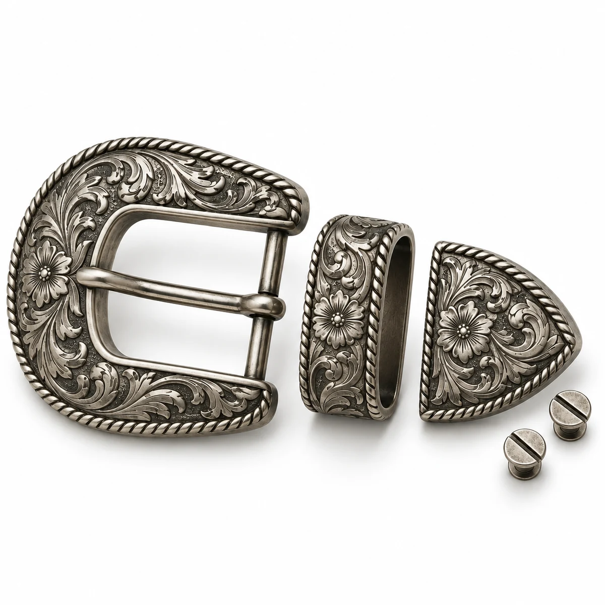 Engraved Western Ranger 3-piece Set 38mm thumbnail 2