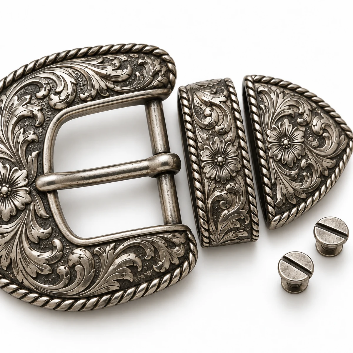 Engraved Western Ranger 3-piece Set 38mm thumbnail 4