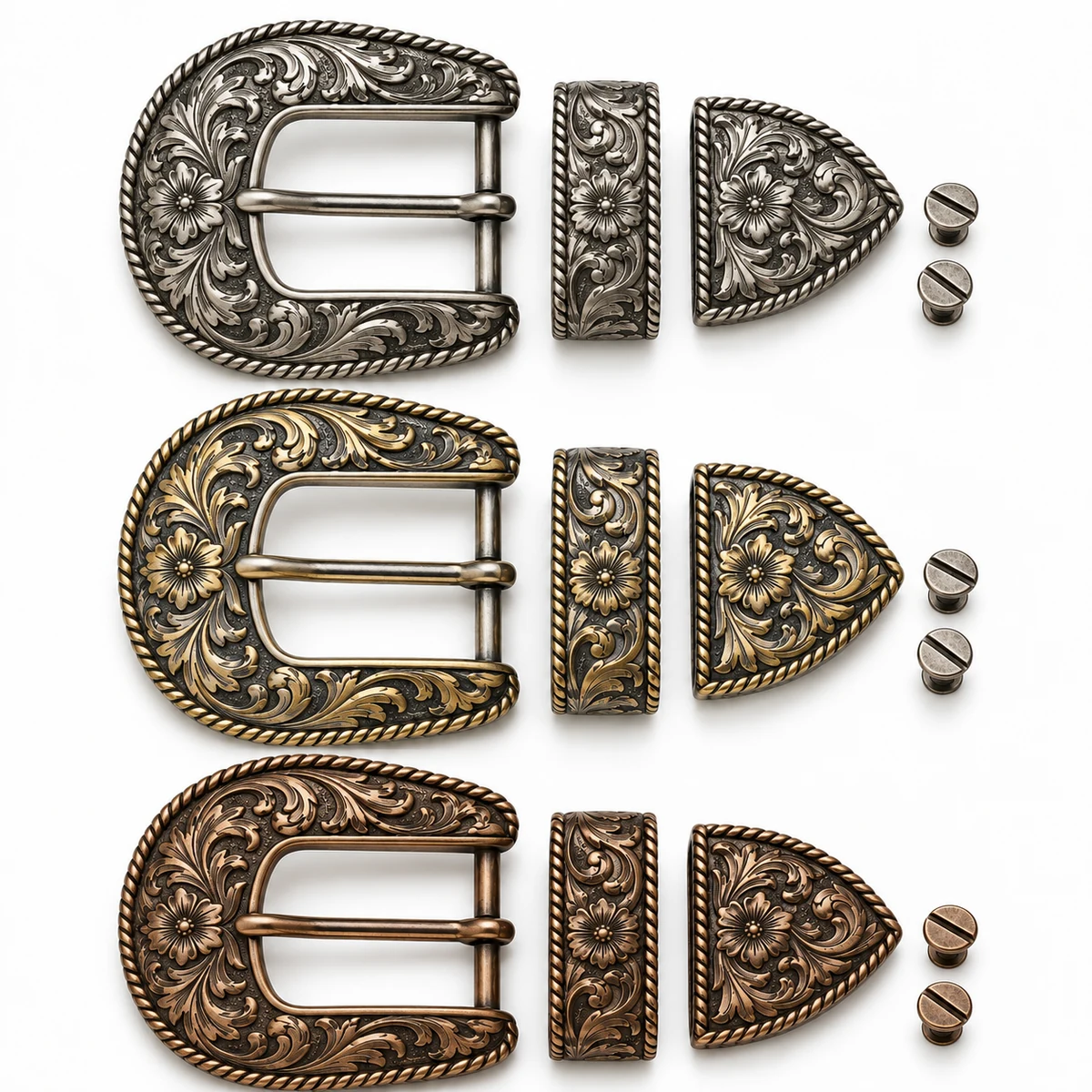 Engraved Western Ranger 3-piece Set 38mm thumbnail 5