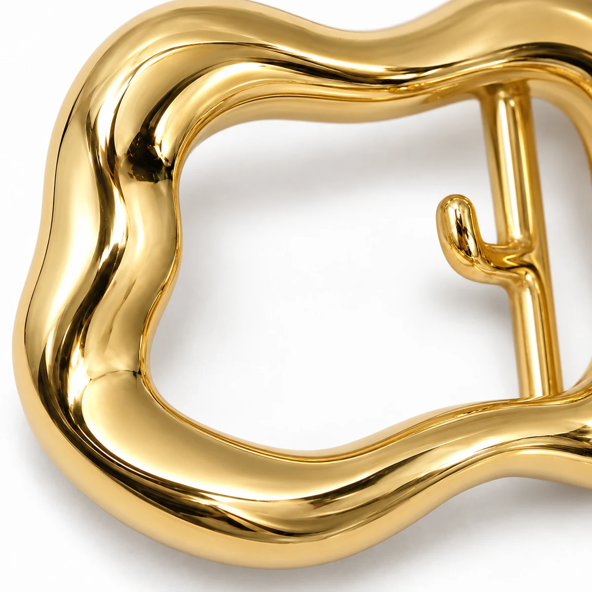 Sculptural Molten-gold Buckle thumbnail 4