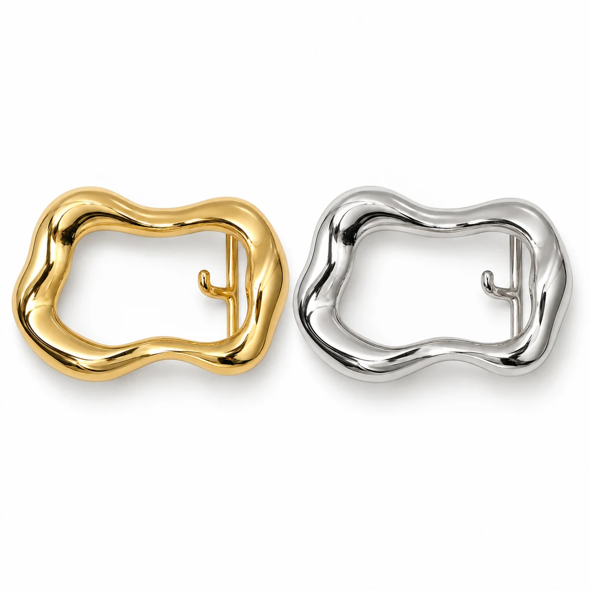 Sculptural Molten-gold Buckle thumbnail 5