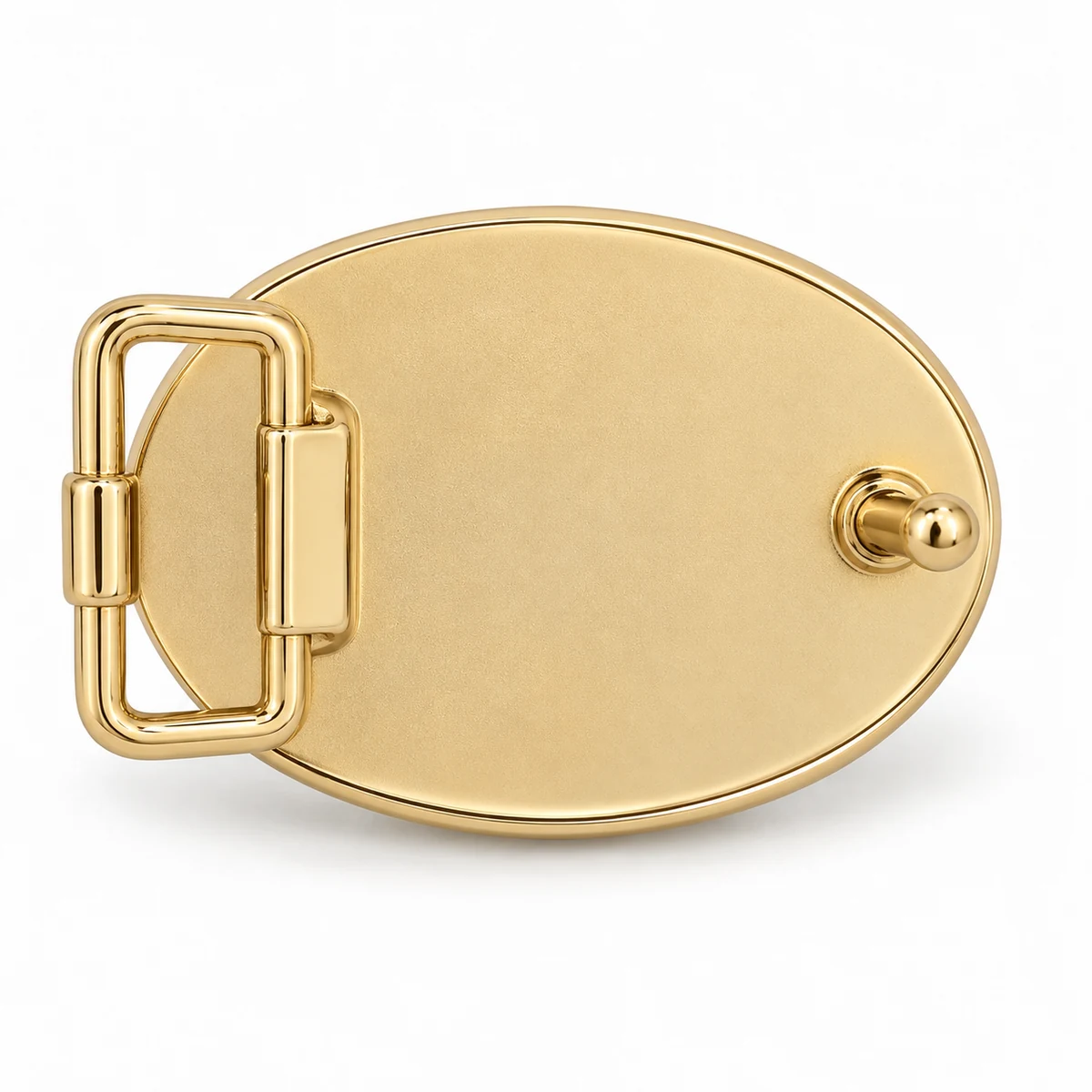 Slim Women's Logo Plate Buckle (Oval/Round) thumbnail 3