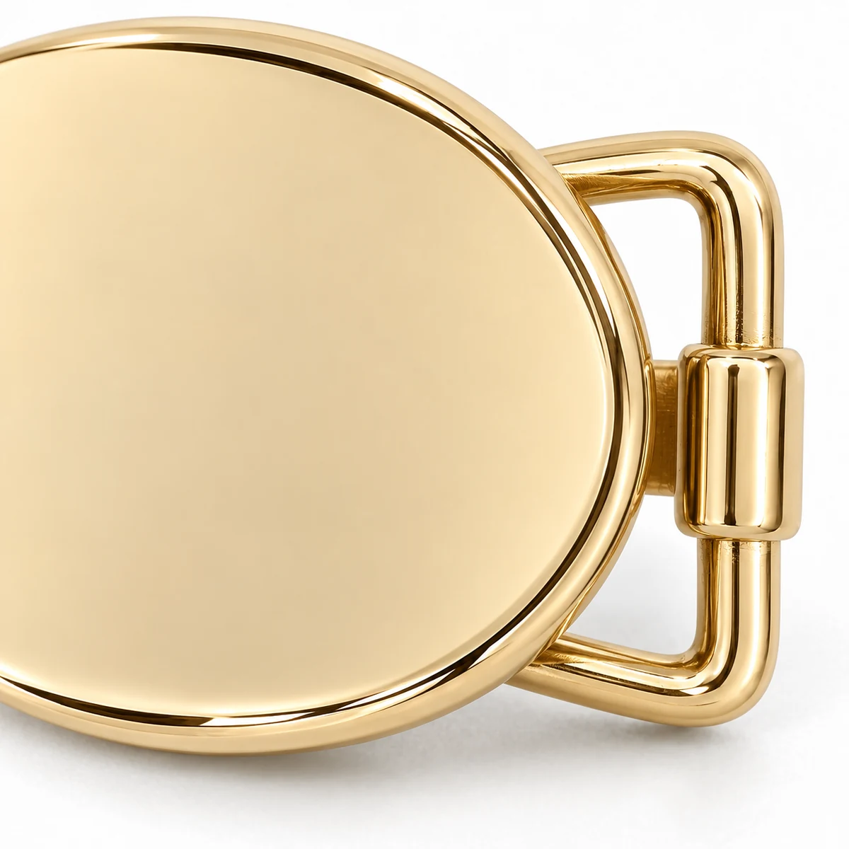 Slim Women's Logo Plate Buckle (Oval/Round) thumbnail 4