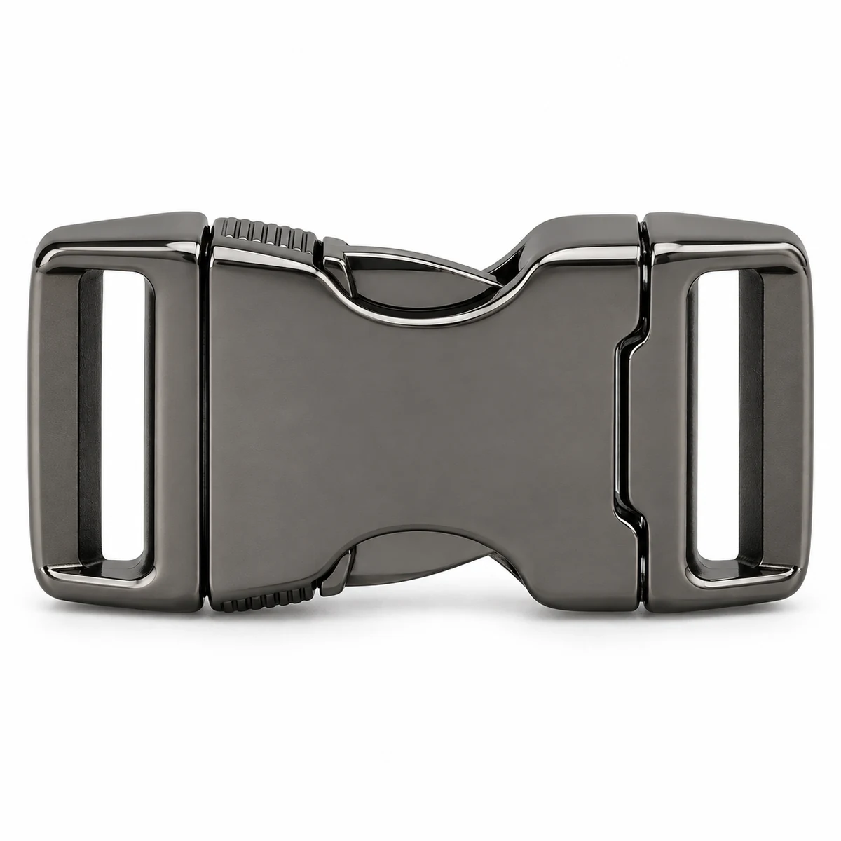 Metal Side-release Buckle 25mm (PVD, Hero) - front view