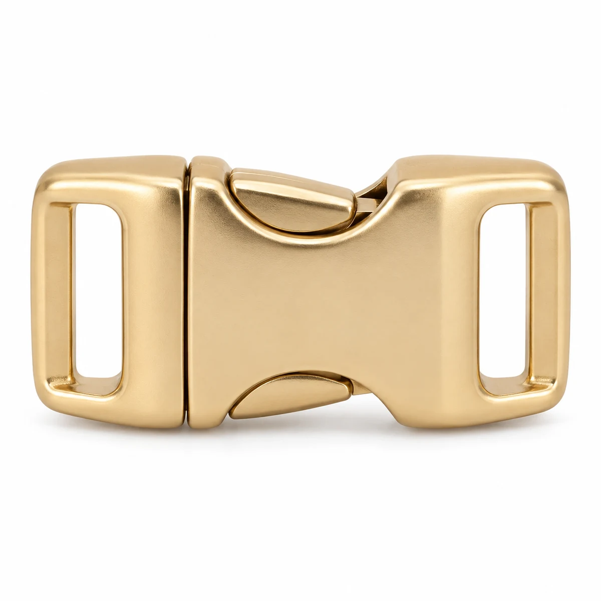 Slim Metal Side-release Buckle 15/20mm - front view