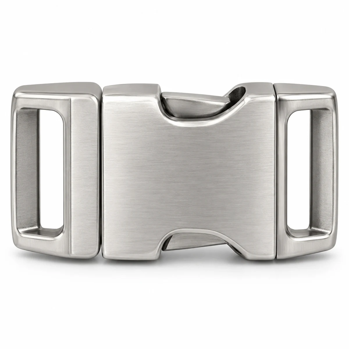 Engravable ID Side-release Buckle 25/33mm - front view