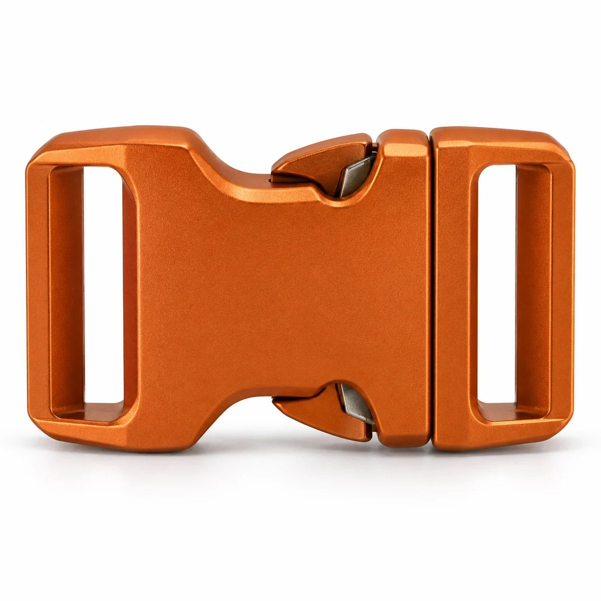 Lightweight Aluminium Side-release Buckle 20/25mm (Anodised) - front view