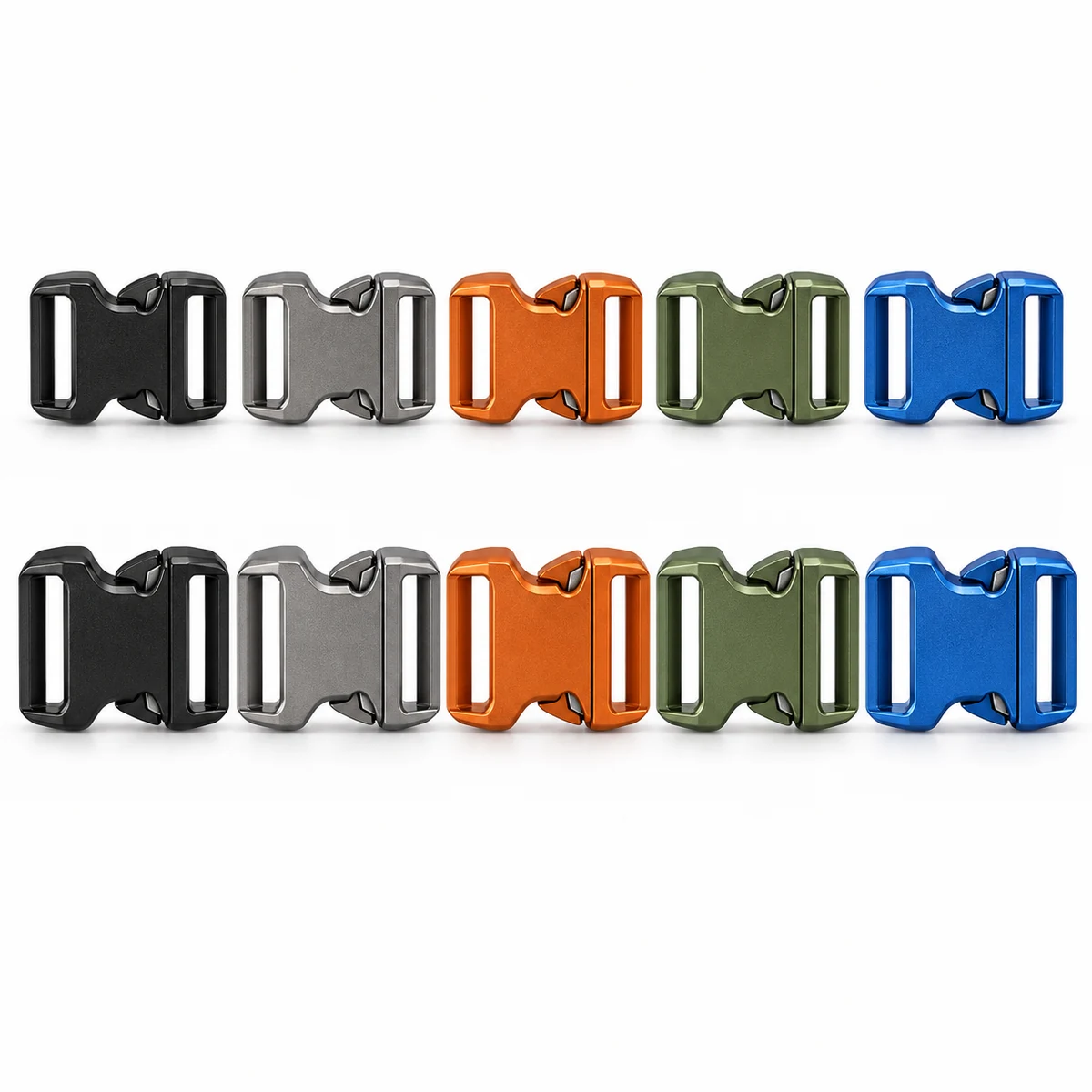 Lightweight Aluminium Side-release Buckle 20/25mm (Anodised) thumbnail 5