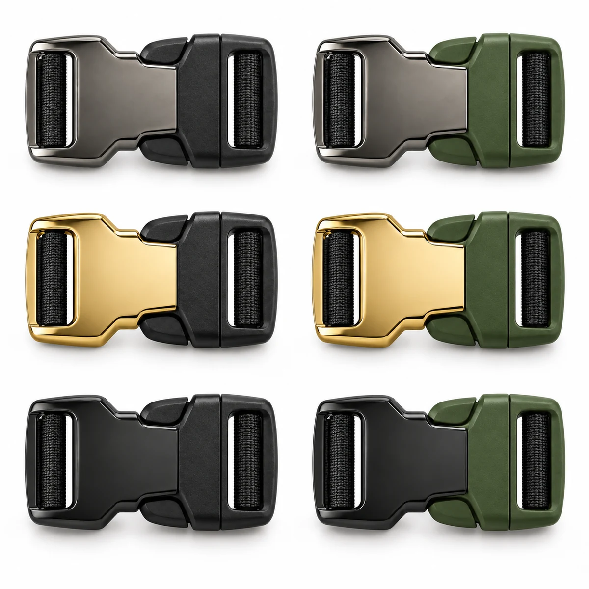 Hybrid Metal + POM Buckle 25mm thumbnail 5