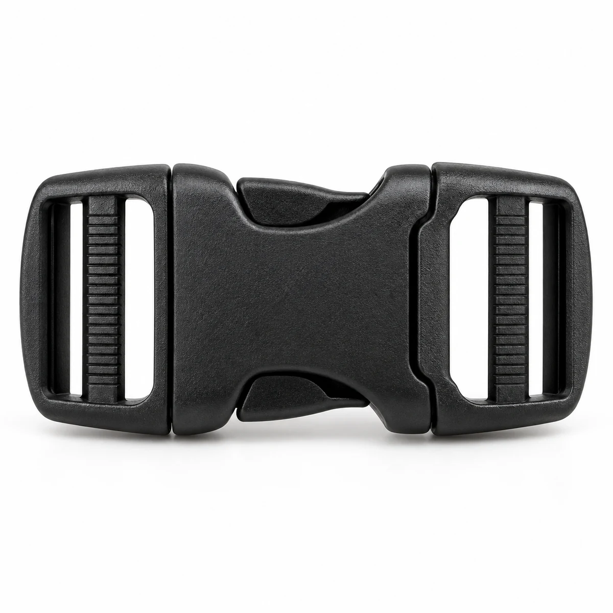 Dual-adjust POM Backpack Buckle 25mm - front view