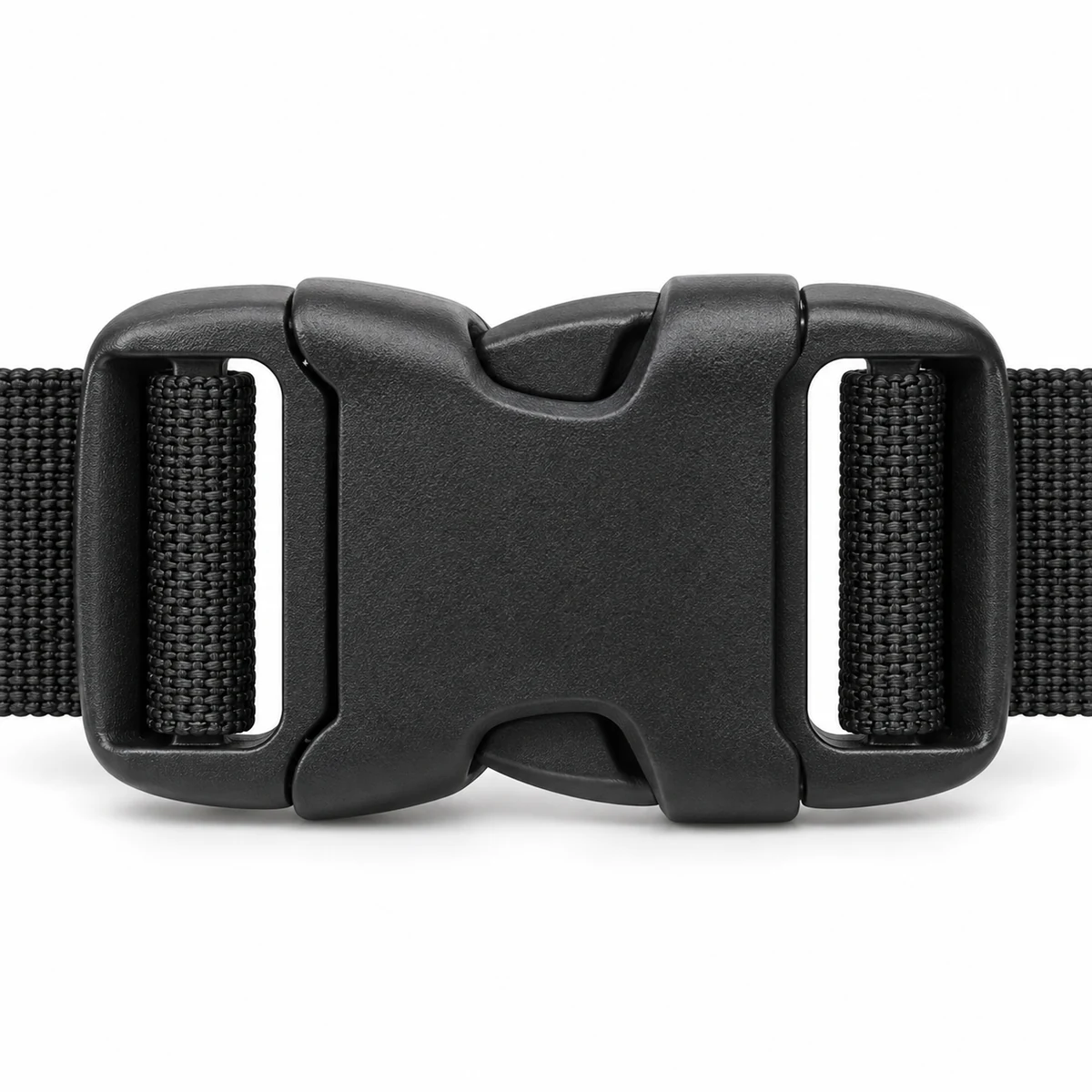Covered POM Buckle 25mm (Anti-snag) - front view