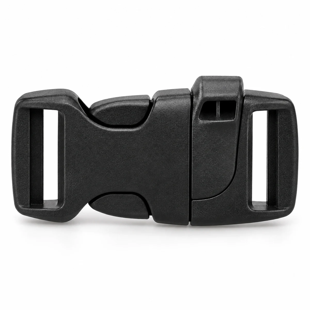 Sternum Strap Buckle with Whistle 20mm - front view