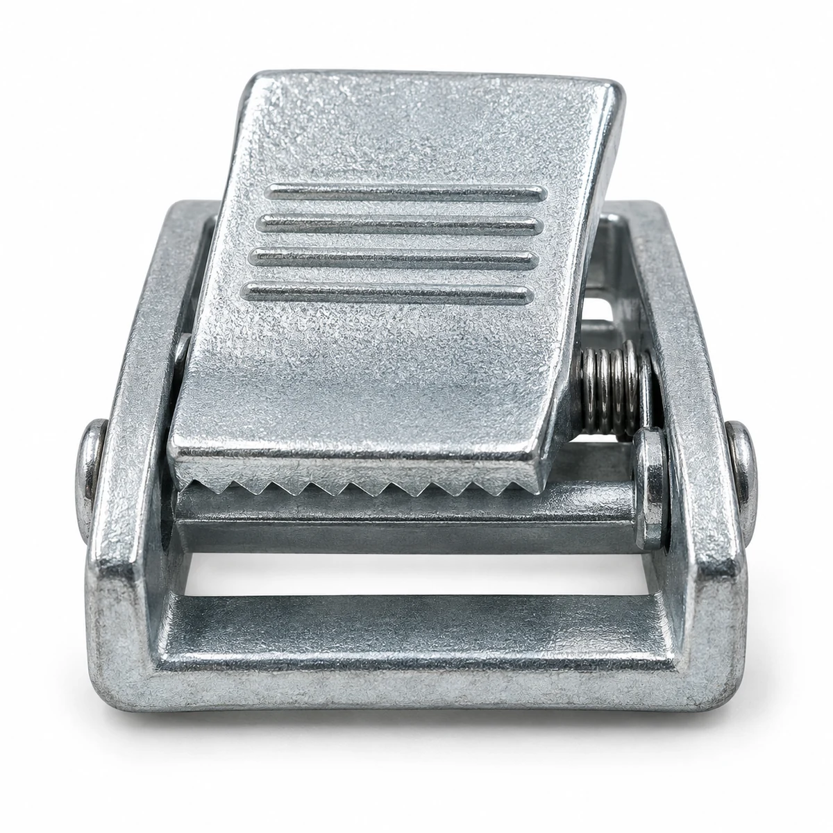 Zinc Cam Buckle 25mm - front view