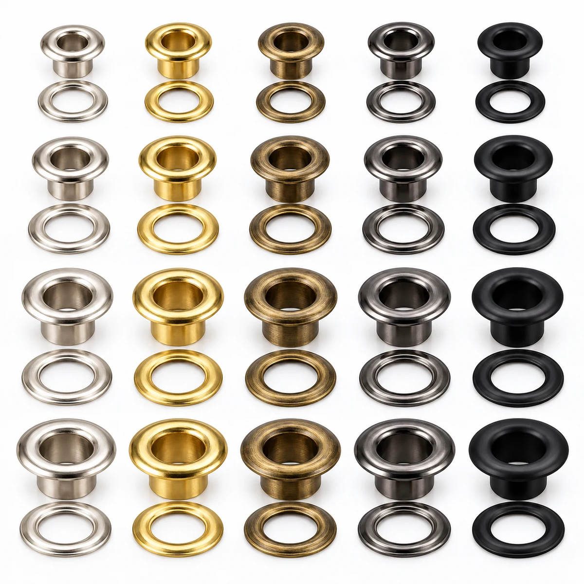 Brass Eyelet + Washer (Low MOQ, 4–8mm) thumbnail 5