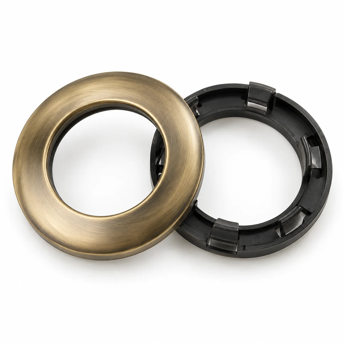 Curtain Eyelet 40mm ID (with Quiet Snap Ring) - front view