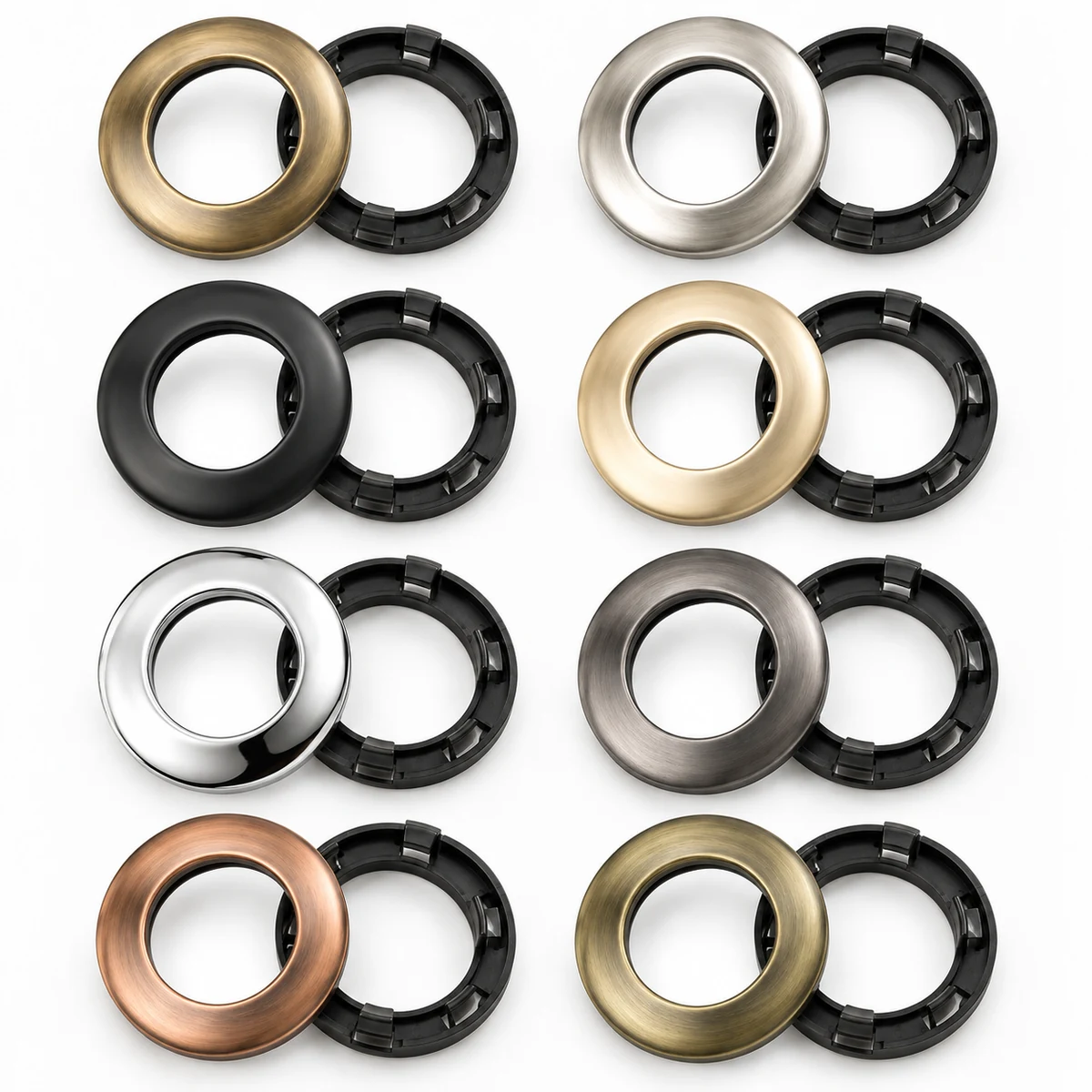 Curtain Eyelet 40mm ID (with Quiet Snap Ring) thumbnail 5
