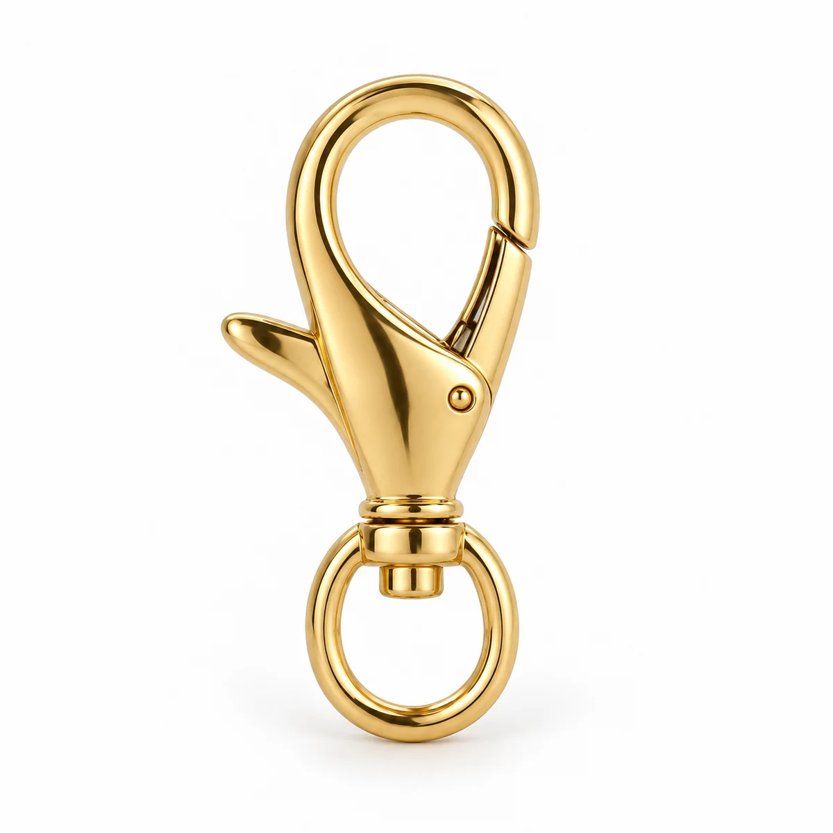 Slim Jewellery-style Lobster Swivel 10/13mm (PVD Gold) thumbnail 3