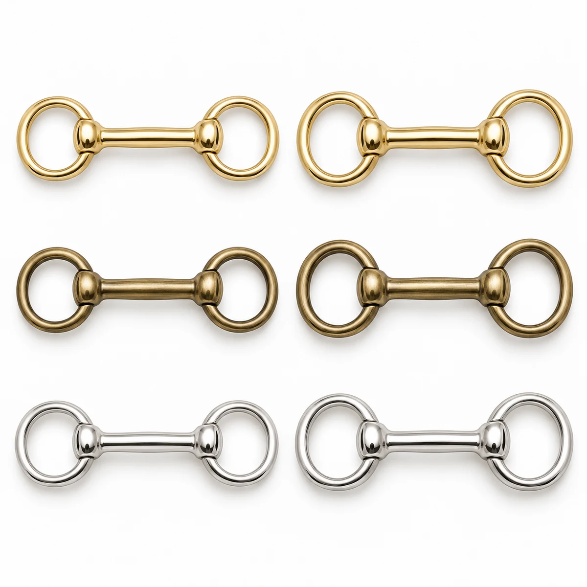 Equestrian Snaffle-style Connector 20/25mm (Plain Generic Shape) thumbnail 5