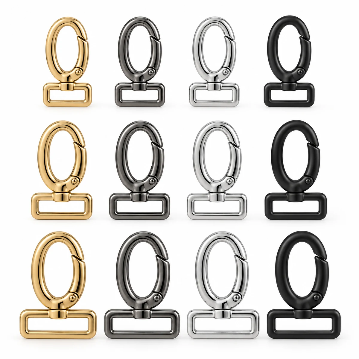 Push-gate Oval Hook with Flat Eye 20/25/38mm thumbnail 5