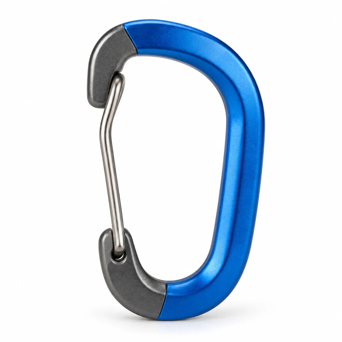 Wire-gate Mini Carabiner 45/60mm (Two-tone) - front view