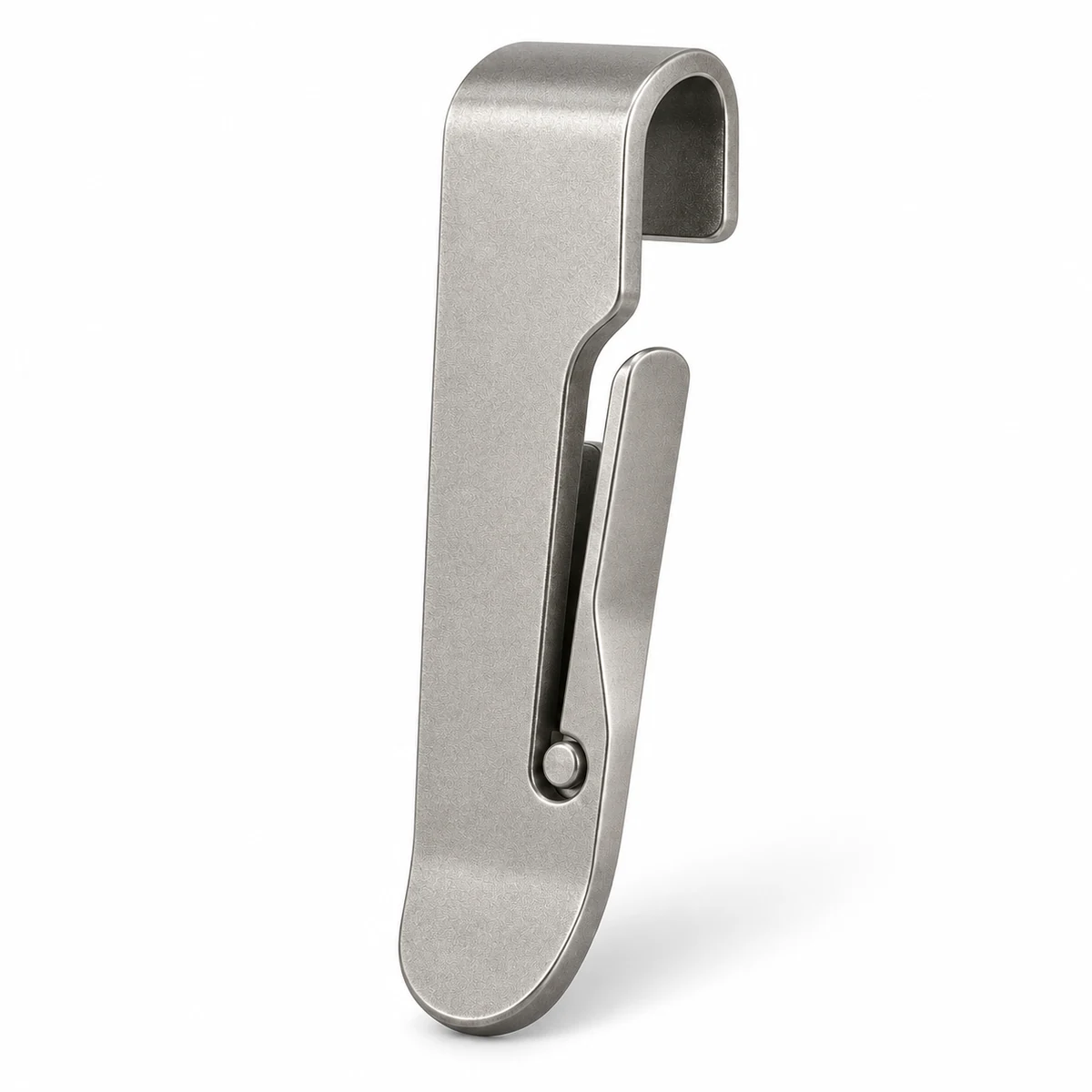 Flat Stamped Stainless EDC Clip (Generic Shape) thumbnail 2