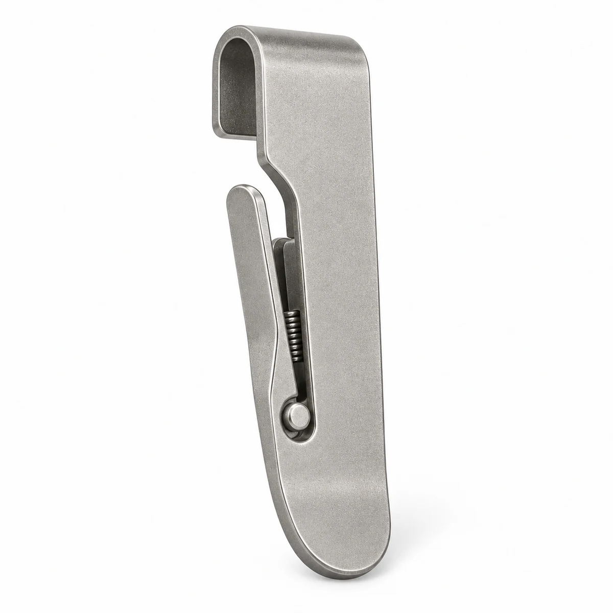 Flat Stamped Stainless EDC Clip (Generic Shape) thumbnail 3