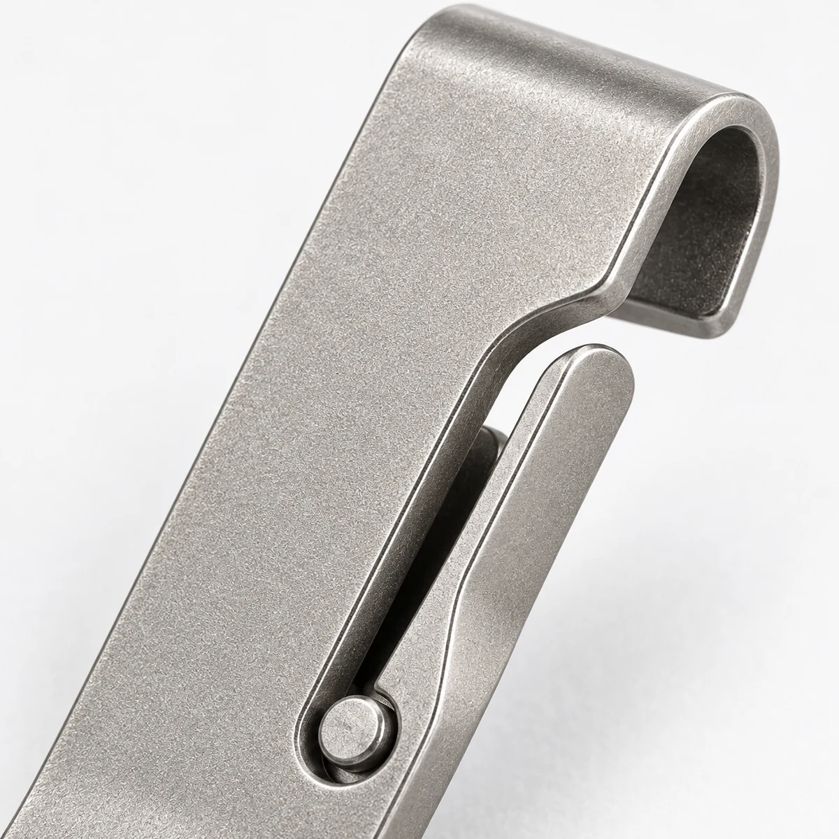 Flat Stamped Stainless EDC Clip (Generic Shape) thumbnail 4
