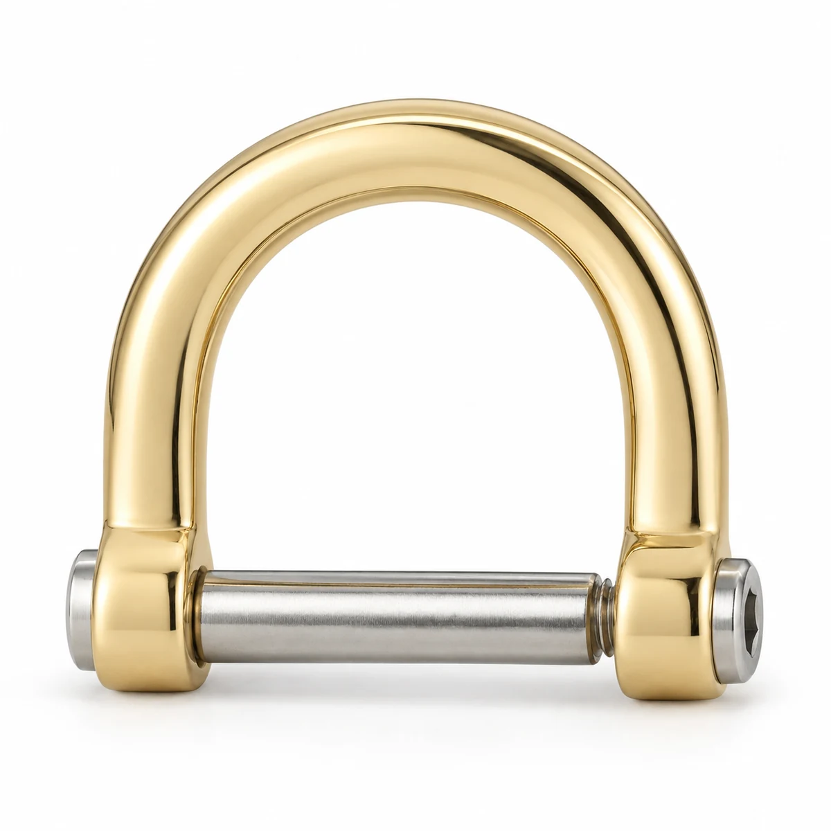 Screw-bridge D-ring 20/25mm (Retrofit Strap Anchor) - front view