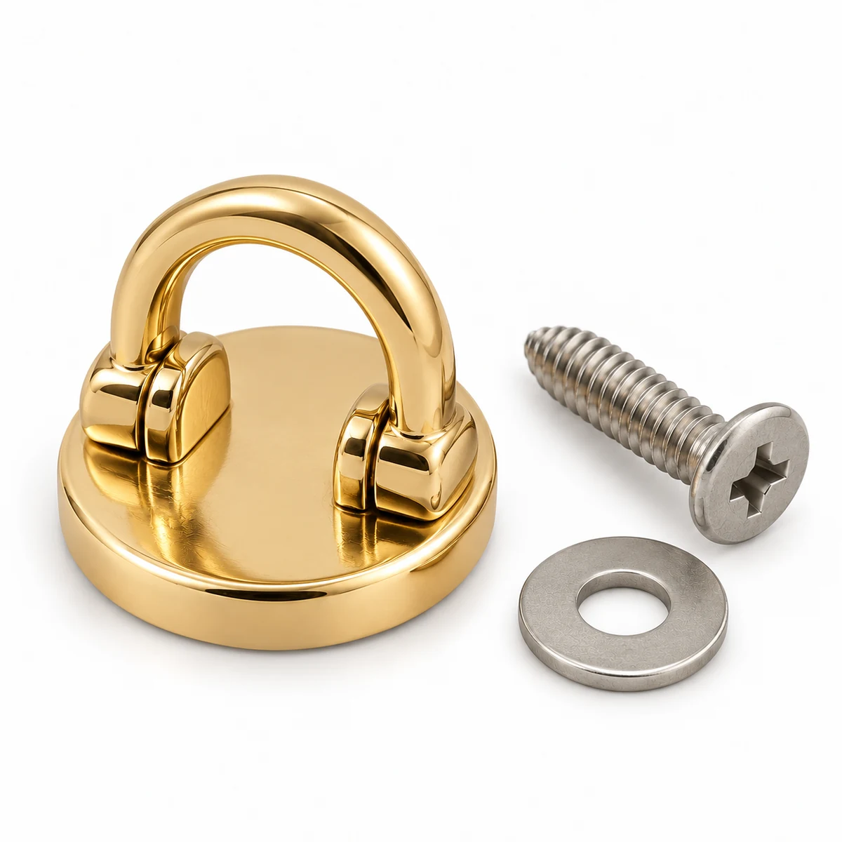 Screw-on Strap Connector (Stud Anchor) 13/16mm thumbnail 2