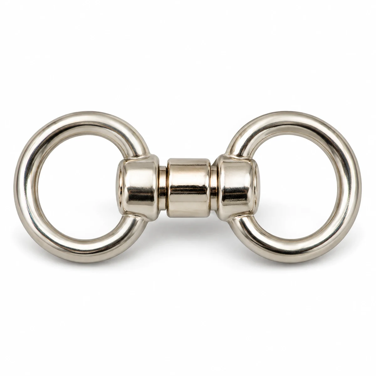 Swivel Eye Connector (Ring-to-ring) 10/13mm - front view