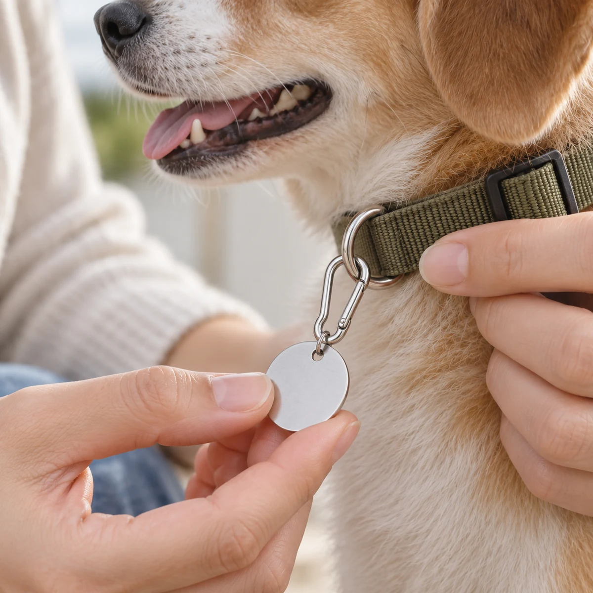 Pet Tag Ring / ID Quick Clip 15–20mm thumbnail 6