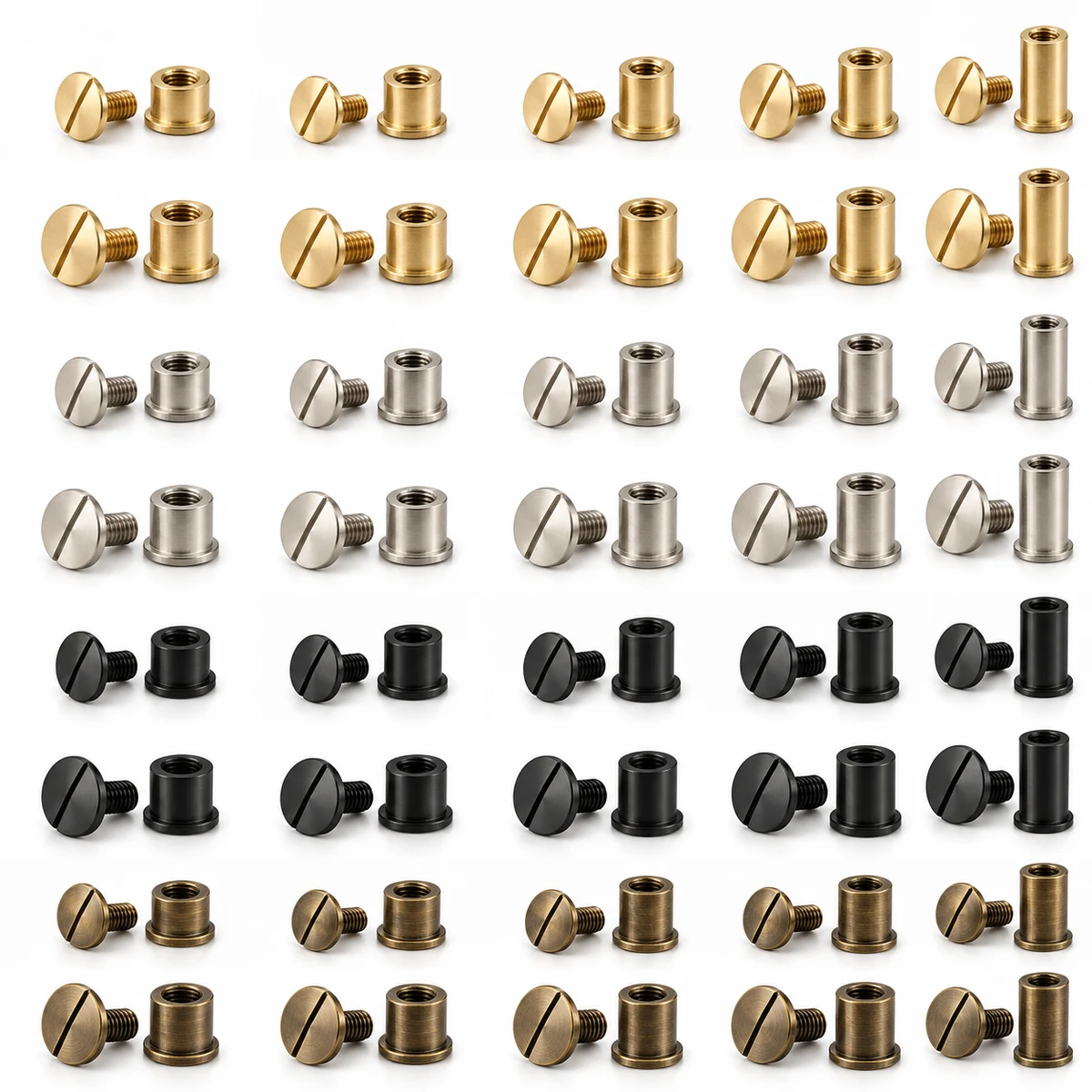 Chicago Screw / Binding Post 8/10mm Head thumbnail 5