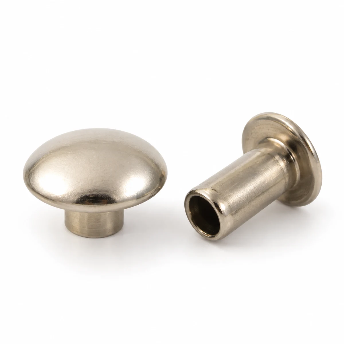 Tubular Rivet with Dome Cap 9/12mm - front view
