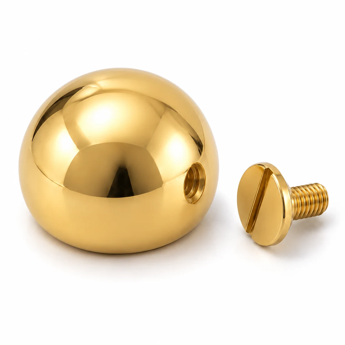 Oversized Statement Dome Stud 15/18/20mm (PVD Gold) thumbnail 2