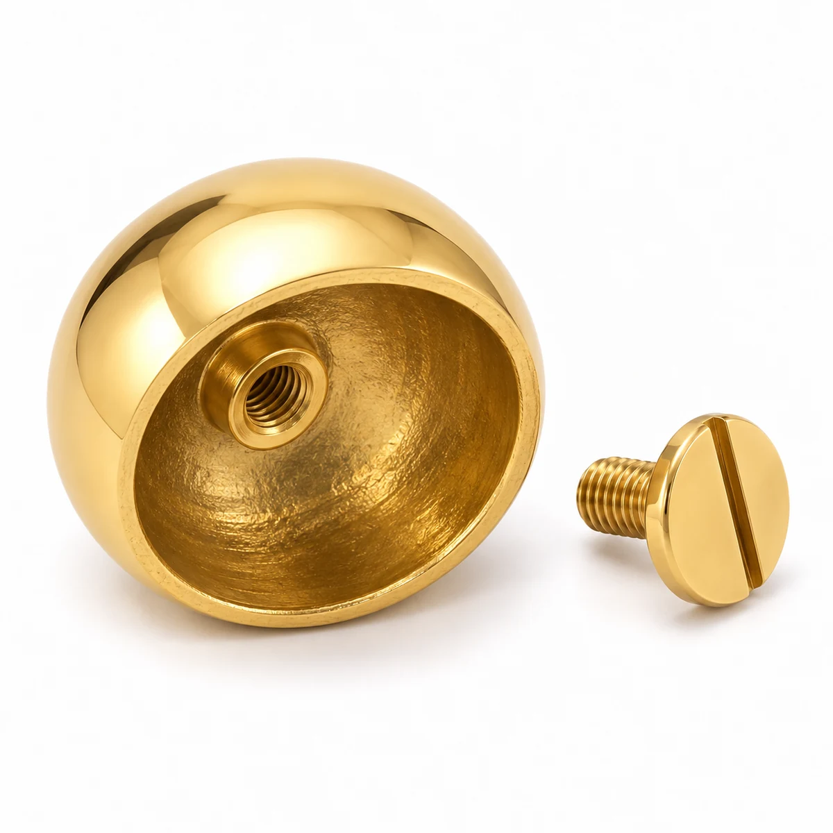Oversized Statement Dome Stud 15/18/20mm (PVD Gold) thumbnail 3