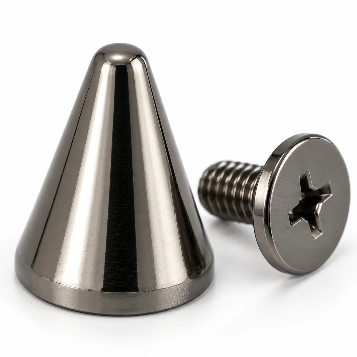 Blunted Spike (Screw-back, Adult Fashion) 7×13 / 10×20mm thumbnail 4