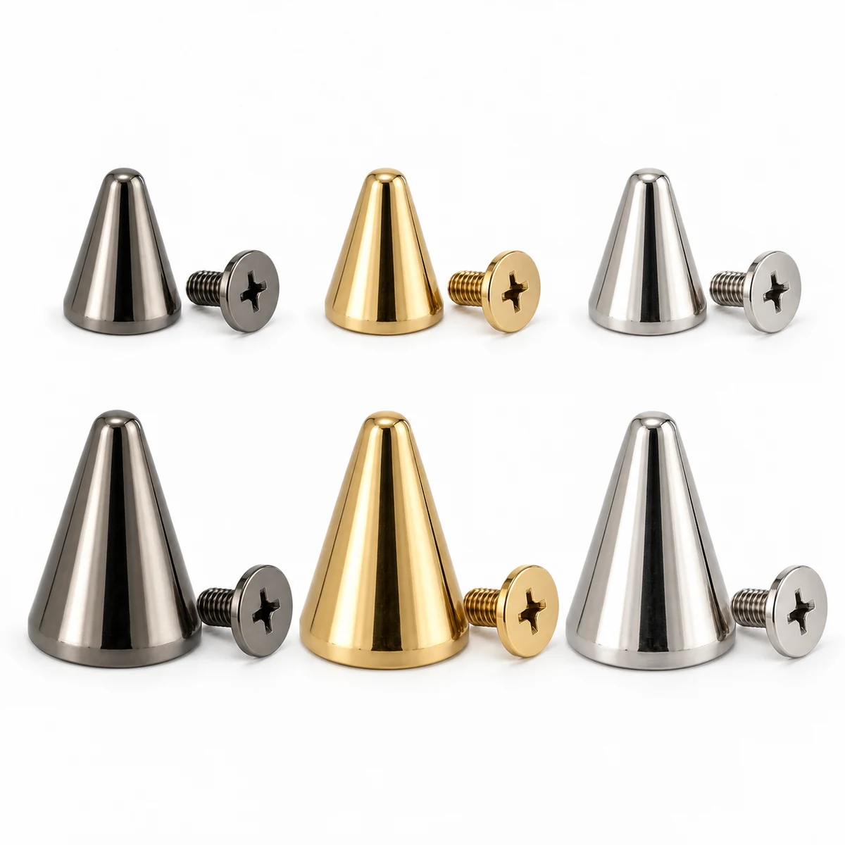 Blunted Spike (Screw-back, Adult Fashion) 7×13 / 10×20mm thumbnail 5