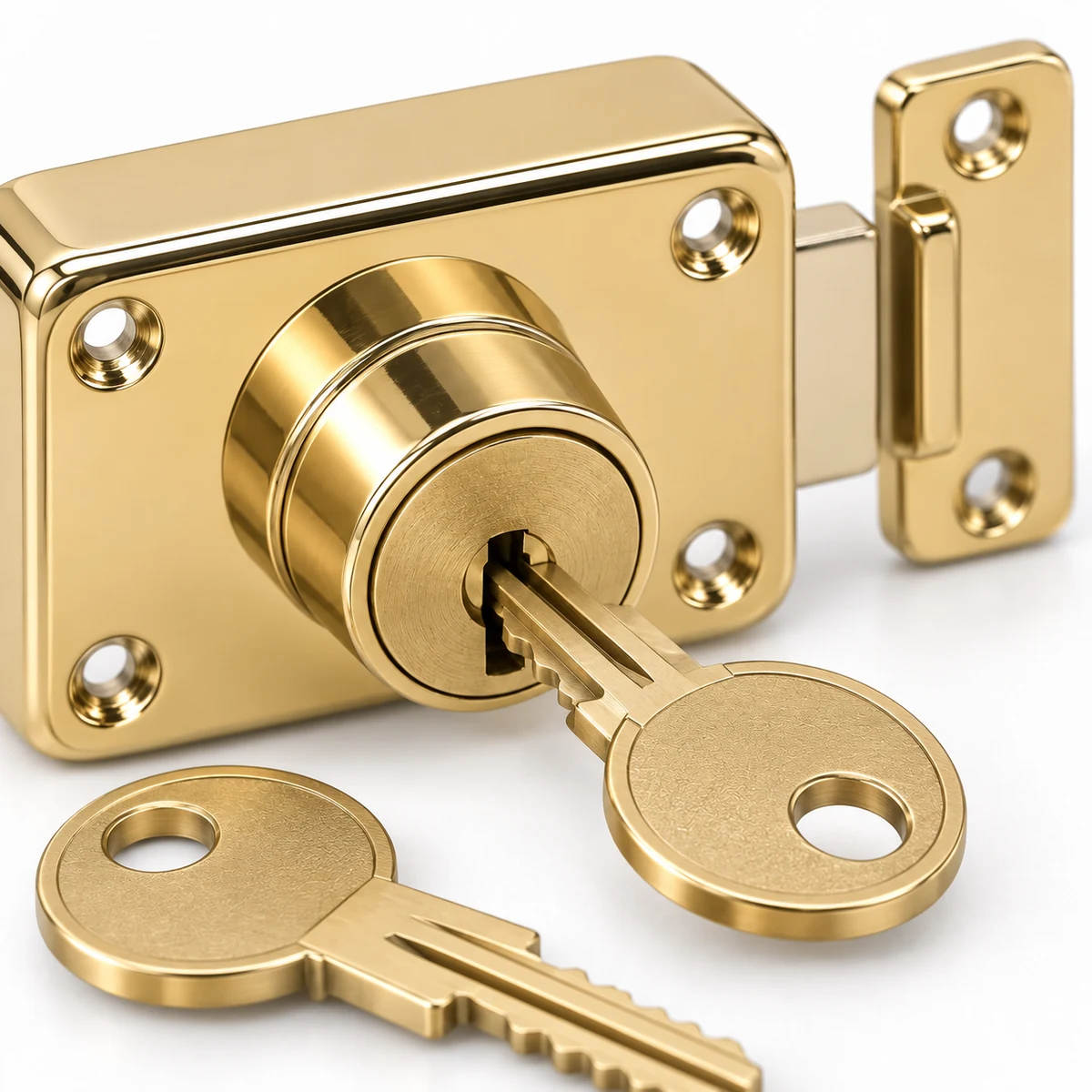 Compact Key Lock (Briefcase, 2 Keys) thumbnail 4