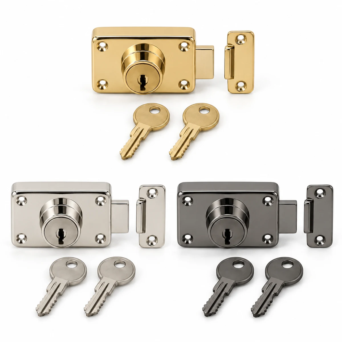 Compact Key Lock (Briefcase, 2 Keys) thumbnail 5