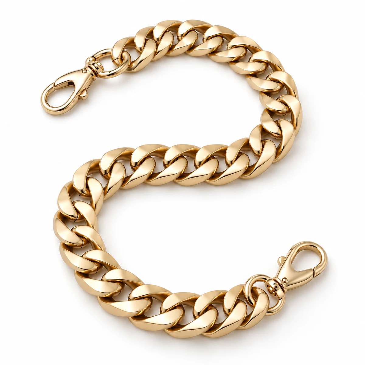 Chunky Aluminium Curb Chain Strap (Lightweight, 120/60cm) thumbnail 2