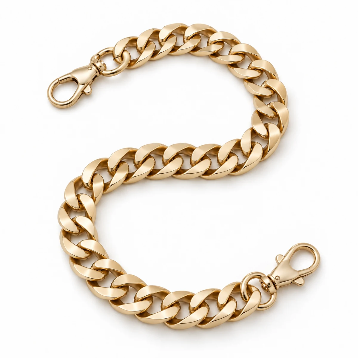 Chunky Aluminium Curb Chain Strap (Lightweight, 120/60cm) thumbnail 3