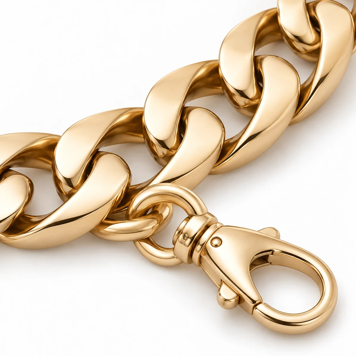 Chunky Aluminium Curb Chain Strap (Lightweight, 120/60cm) thumbnail 4