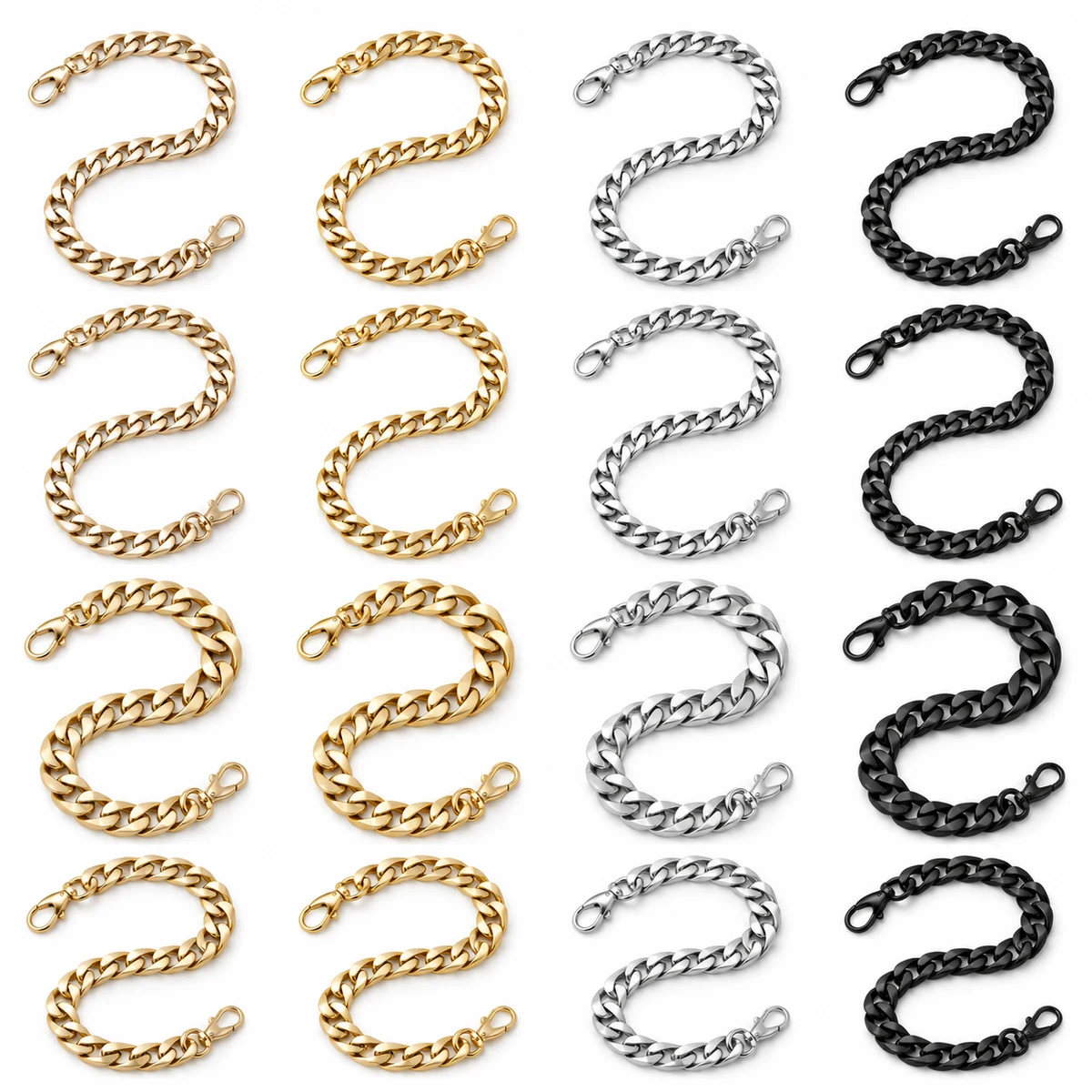 Chunky Aluminium Curb Chain Strap (Lightweight, 120/60cm) thumbnail 5