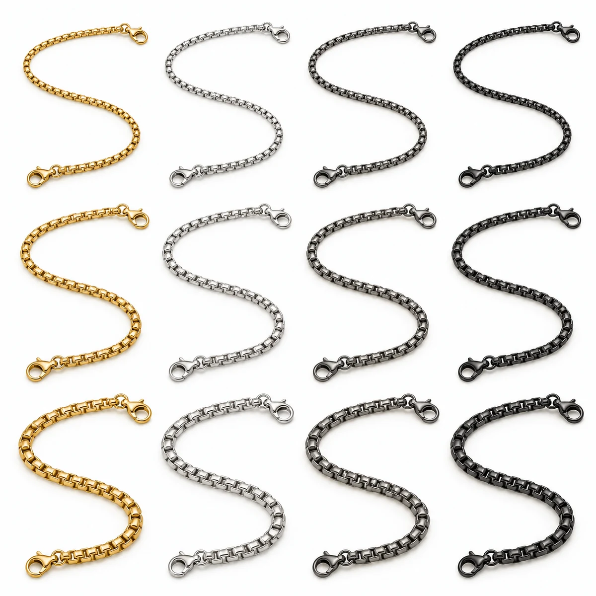 Fine Box / Rolo Chain Strap 3–5mm thumbnail 5