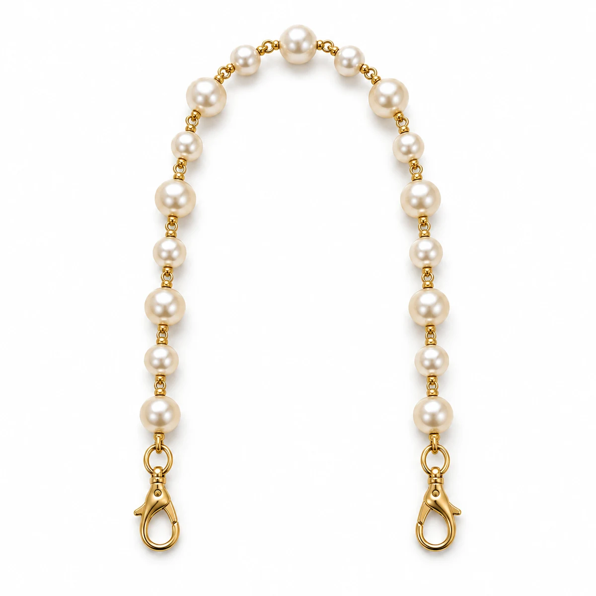 Pearl + Metal Chain Strap (60cm) thumbnail 3